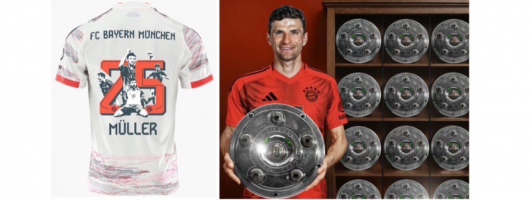 Bayern München tilpasser drakter for å hylle Müller