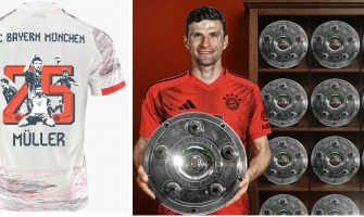 Bayern München tilpasser drakter for å hylle Müller