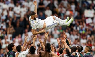 Benzema forlot laget, og 