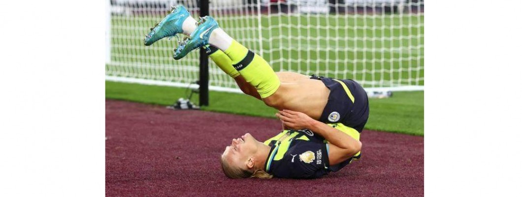 Haaland scoret hattrick i kamper på rad