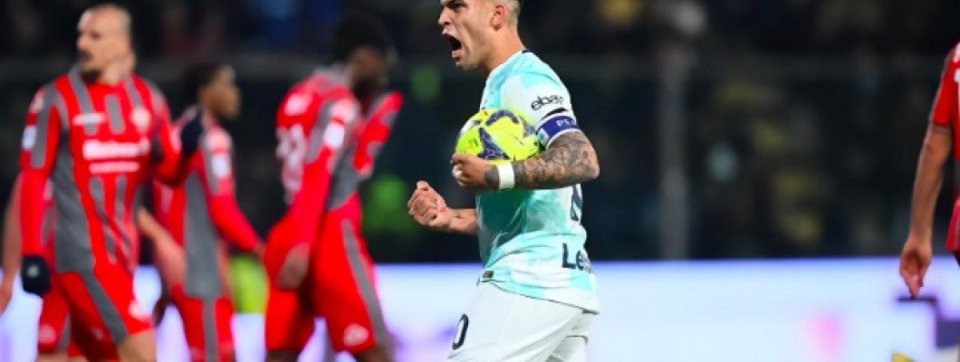 Inter Milan snudde Cremonese 2-1, Lautaro scoret 2 mål!