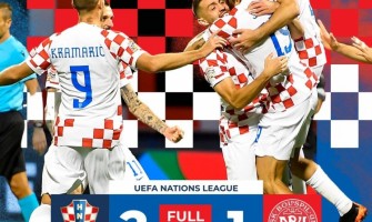 Kroatia slo Danmark 2-1