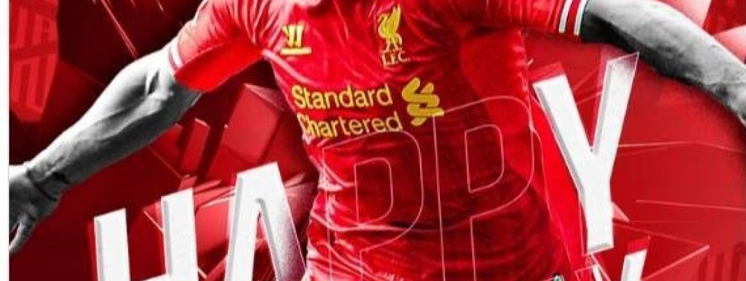 Liverpool og Barcelona sender bursdagshilsener til Suarez!