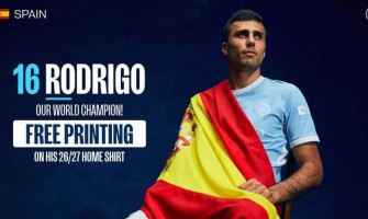 Manchester City-fansen er begeistret: Rodri trykkes gratis!