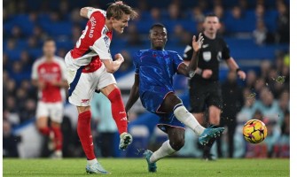 Martin Ødegaard kommer tilbake, Arsenal 1-1 Chelsea