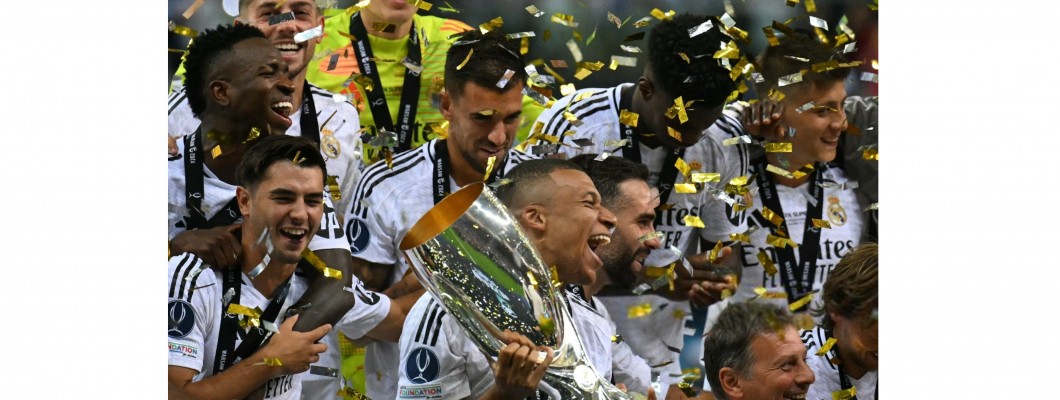 Mbappe scoret i sin Real Madrid-debut og vant mesterskapet