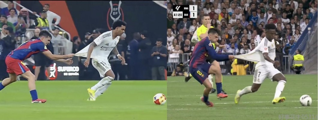 Pedri «tester» nok en gang kvaliteten på Real Madrids drakter