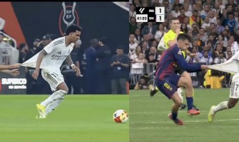 Pedri «tester» nok en gang kvaliteten på Real Madrids drakter