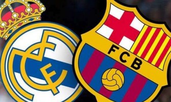 Real Madrid vs Barcelona på søndag