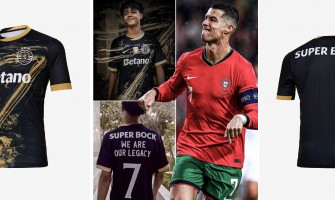 Ronaldos eldste sønn har på seg Sporting CPs tredje trøye